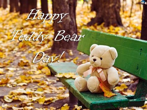Adorable Pic Of Happy Teddy Bear Day