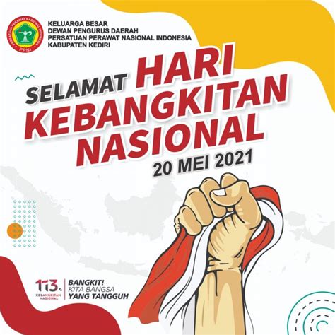 Selamat Hari Kebangkitan Nasional Mei Ppni Kabupaten Kediri