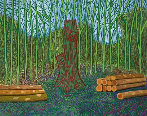 David Hockney Arranged Felled Trees 15 2m 339m Gbp