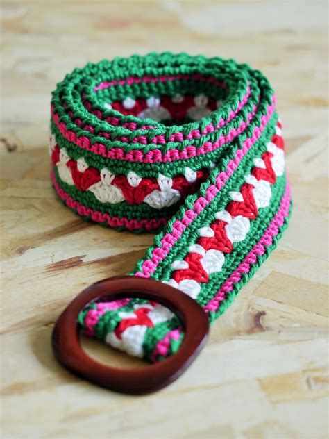 Crocheted Belt Made By Mooi Van Draad Crochet Accessories Crochet