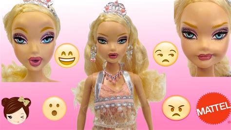 Funniest Barbie Doll Ever Face Changing Doll Smiles Laughs Sad