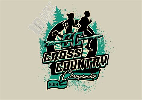 Cross Country 2018 Championship 3rd Logo Urartstudio