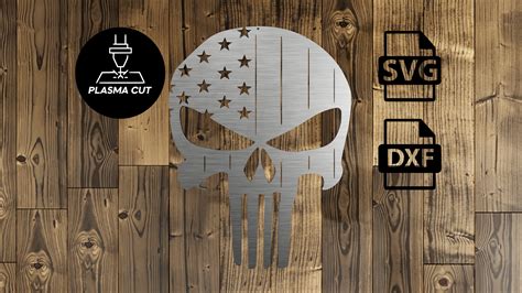 Dxf Cnc Plasma Cut Ready Vector Exclusive Punisher Forged In Pain