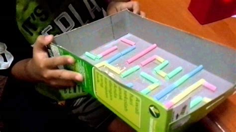 Easy Cereal Box Maze