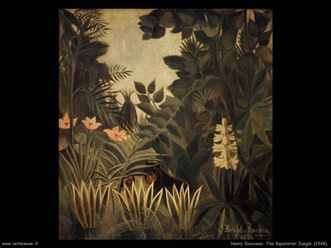 Rousseau il doganiere è soprattutto conosciuto per le sue giungle. HENRI ROUSSEAU pittore biografia opere quadri | Settemuse.it
