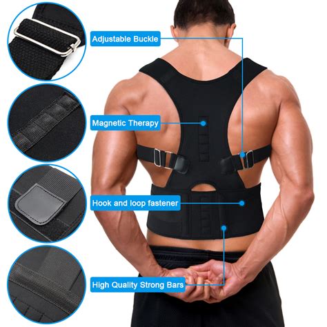 Magnetic Back Support Brace Nuova Health