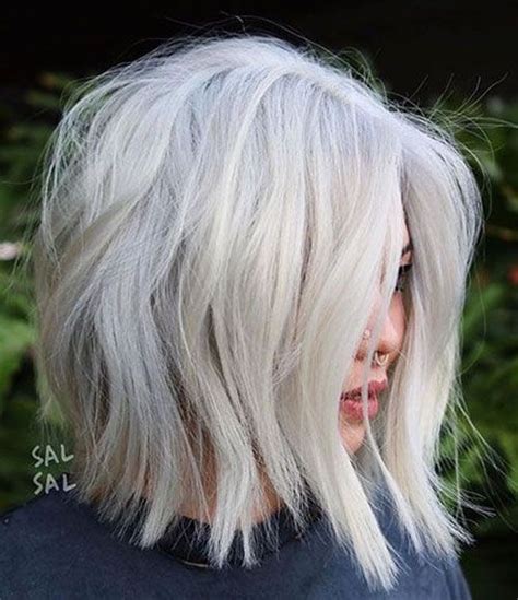 Really Chic For White Hair Ideas For Ladies Fashion 2d Short White