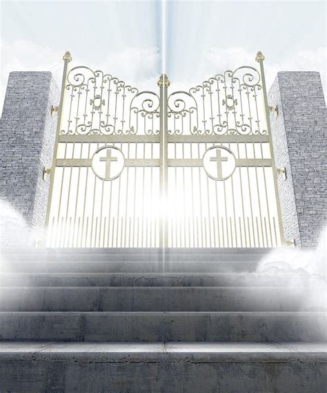 Heavens Gates Digital Art By Allan Swart Pixels
