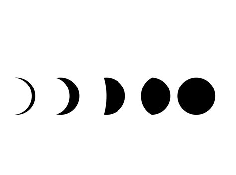 Phases Of The Moon Temporary Tattoo Temporary Tattoos More Joelle