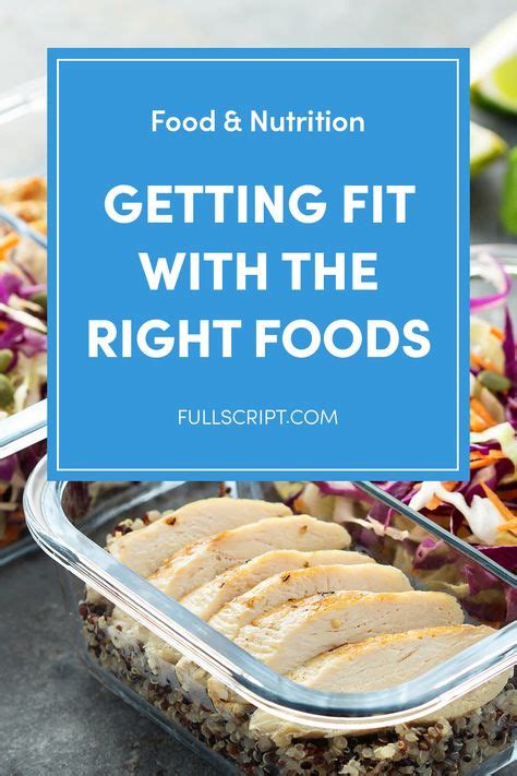 Fitness And Nutrition How Food Can Help You Get Fit Nutrition