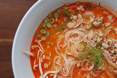 Khao Poon The Noodle Soup Of Laos