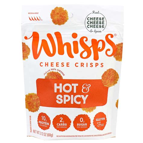 Whisps Hot Spicy Cheddar Cheese Crisps At Natura Market 41580 Hot Sex
