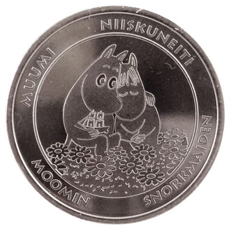 2004 Official Finland Euro Coin Set Bu Moomin Mynumi