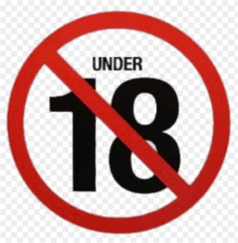 No Under 18s Age Restriction Png Transparent With Clear Background Id