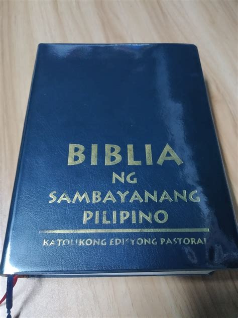 Biblia Ng Sambayanang Pilipino Hobbies And Toys Books And Magazines