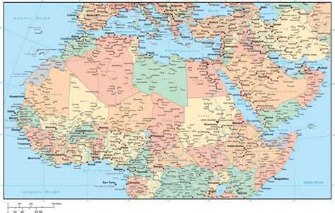 26 Map Of Middle East And North Africa Online Map Around The World