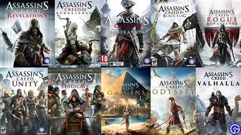Assassin S Creed Games In Order Chronological Release