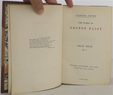 Geoe Eliot The Works Of George Eliot 1890 1ˢᵗ Standard Edition