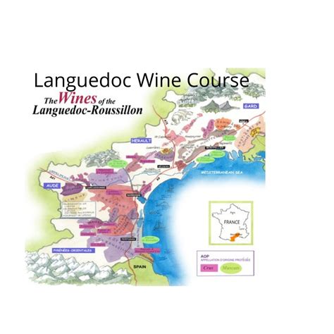Languedoc Wine Map Ubicaciondepersonascdmxgobmx