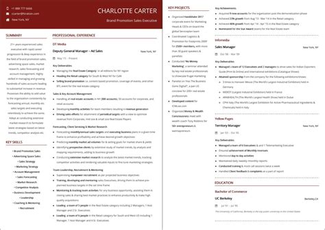 As an executive, you need an authoritative resume, so take advantage of our free downloadable and customizable resume samples. Best Sales Resume: Top 10 Best Sales Resume Templates ...