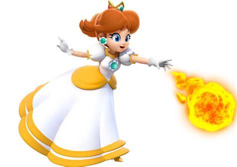 How Princess Daisy Should Be In Her Official Fire Flower Form Take