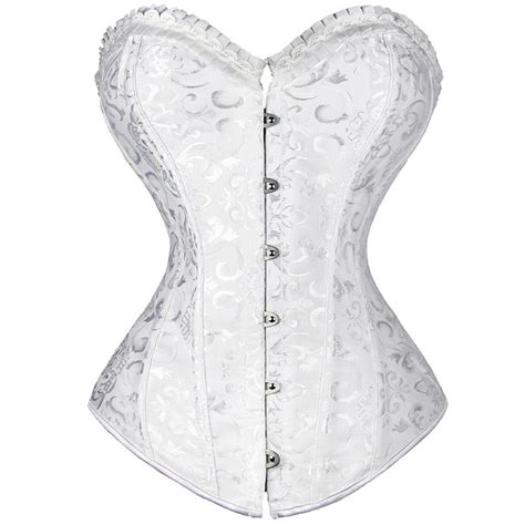 Women Sexy Plus Size 6xl Bustier Overbust Corset Tops Lace Up Boned