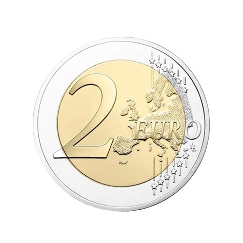 France 2015 2 Euro Commémorative La Paix Pieces Et
