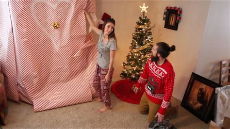 Husband Surprises Wife With Huge Christmas T Youtube