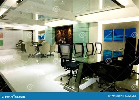 Modern Manager Office Interior Stock Image Image Of Apartment