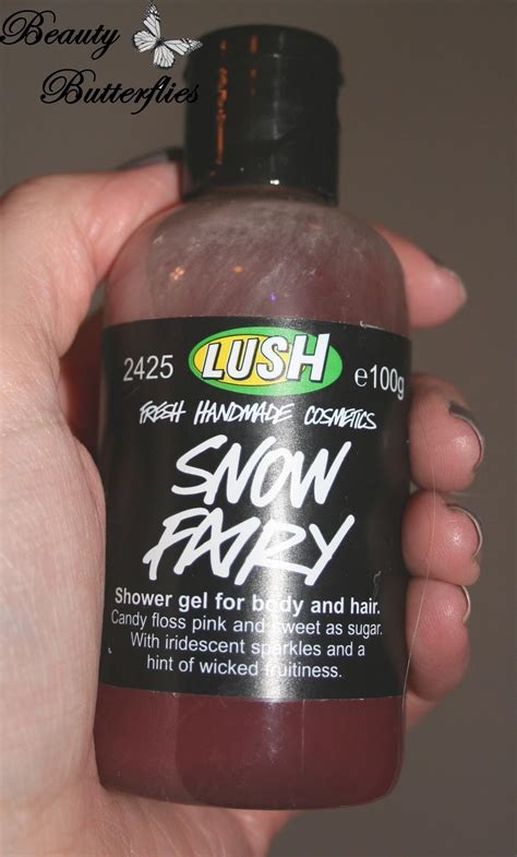 Review Lush Snow Fairy Duschgel