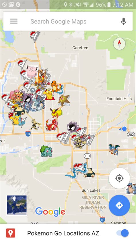 Pokemon Go Locations Map Living Room Design 2020