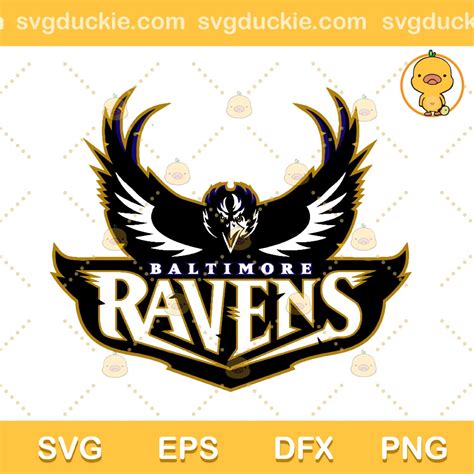 Baltimore Ravens Flock Svg Ravens Football Vector Svg