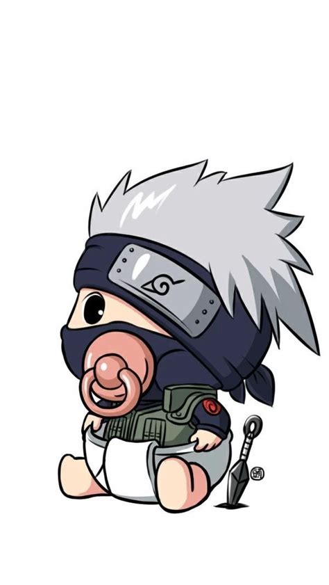 Kakashi Hatake Chibi Personagens Chibi Personagens De Anime Naruto Shippuden Sasuke