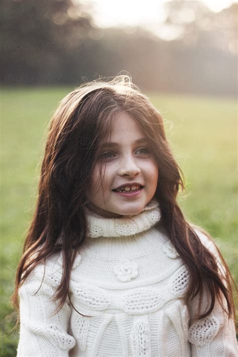 Child Smiling Portrait Porjovana Rikalo