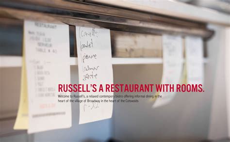 Russells Restaurant With Rooms Russells A Restaurant With Rooms