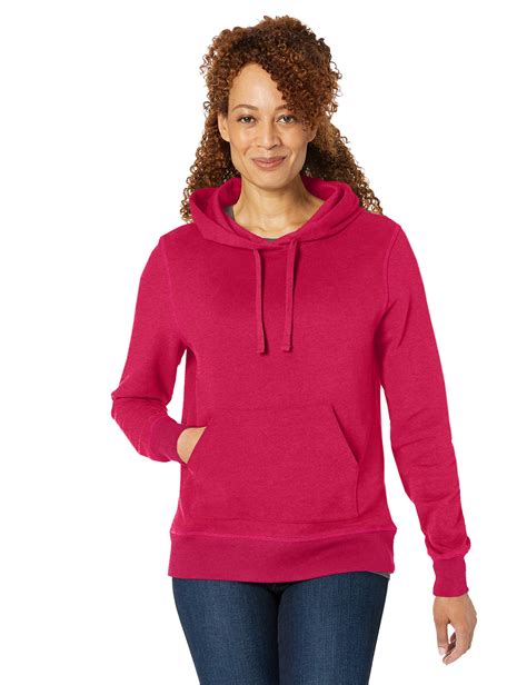 Amazon Essentials Womens Fleece Pullover Hoodie Available In Plus