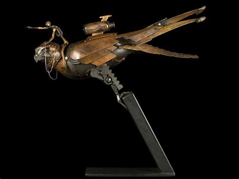 Stunning Steampunk Sculptures By Pierre Matter 28 Pics