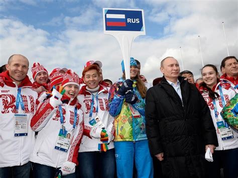 Russian President Vladimir Putin Visits The Coastal Cluster Olympic