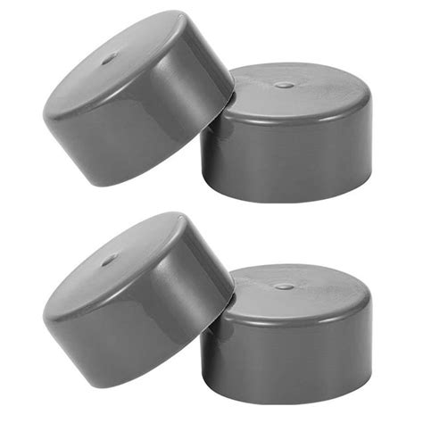 Trianu Bearing Caps 4 Pack 198 Inch Rubber Dust Caps Trailer Wheel