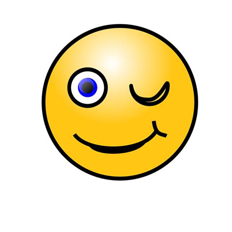 Illustration Of A Yellow Smiley Face Free Stock Photo Animated Smiley