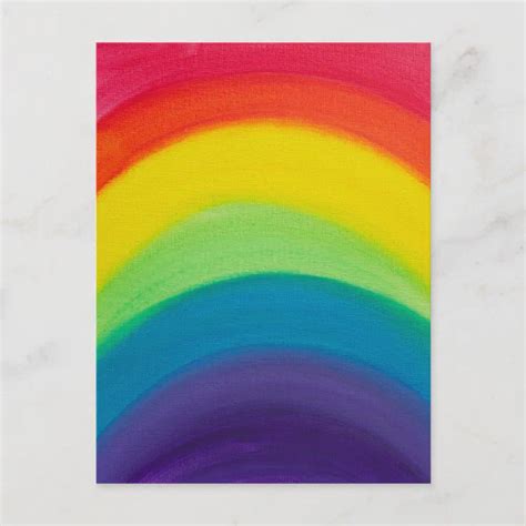 Rainbow Postcard Zazzle