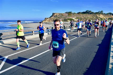 La Jolla Half Marathon Running San Diego California