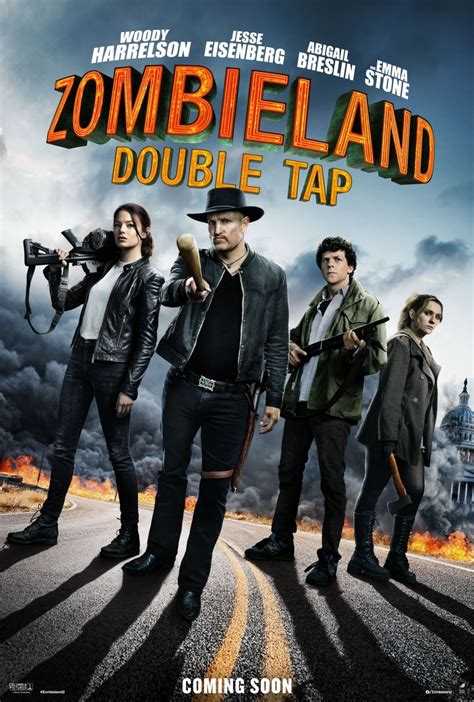 Woody harrelson, jesse eisenberg, abigail breslin and others. Cast Prepare to Double Tap on New 'Zombieland 2' Poster ...
