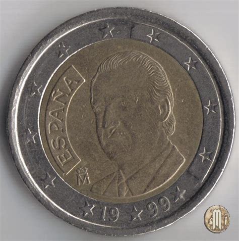 Immagine Di Una Moneta Da 2 Euro 1999 Madrid