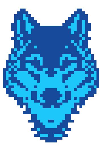 Pixel Wolf Pixel Art Maker
