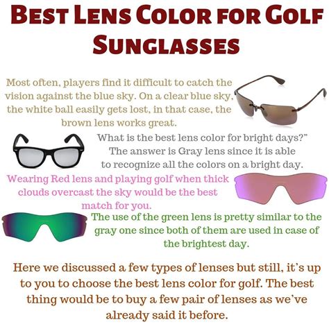 What Colour Lens Is Best For Sunglasses