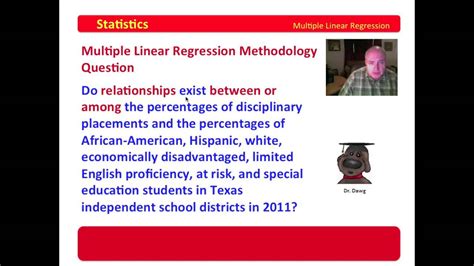 Learn what regression analysis is and how it is used to grow businesses. 4 Multiple Linear Regression - Writing Research Questions ...