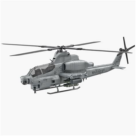 Bell Ah 1z Viper Attack Helicopter 3d Model 99 3ds Lwo Obj Xsi
