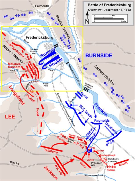 Battle Of Fredericksburg December 11 13 1862 History