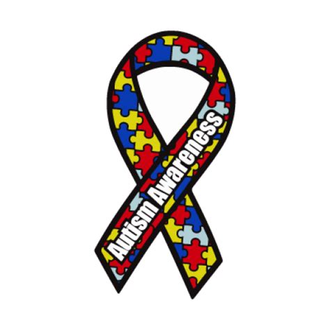 Autism Awareness Ribbon Logo Vector Ai Pdf Free Graphics Download